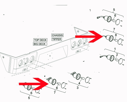Turn signal rear